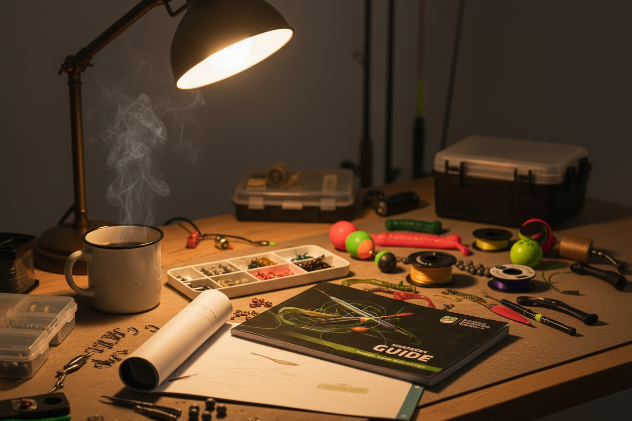 Der Montagen Guide zeigt nicht nur die wichtigsten Montagen für Angler, er gibt auch Anregungen.