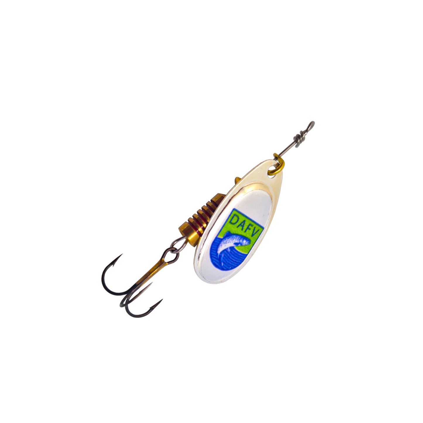 Mepps-Spinner mit DAFV-Logo, 6 Gramm