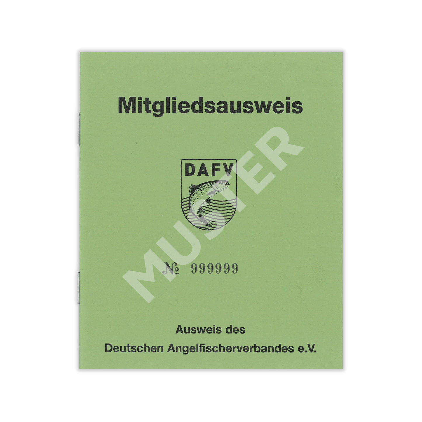 Vereine und Verbände können den DAFV Mitgliedsausweis, auch "Sportfiscdherpass" genannt, beim www.DAFV.shop beziehen.