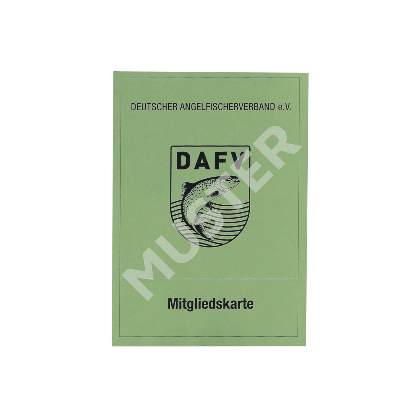 Die Mitgliedskarte des DAFV.