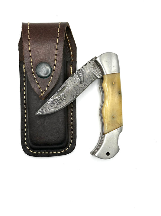 Damast-Taschenmesser Vintage 2