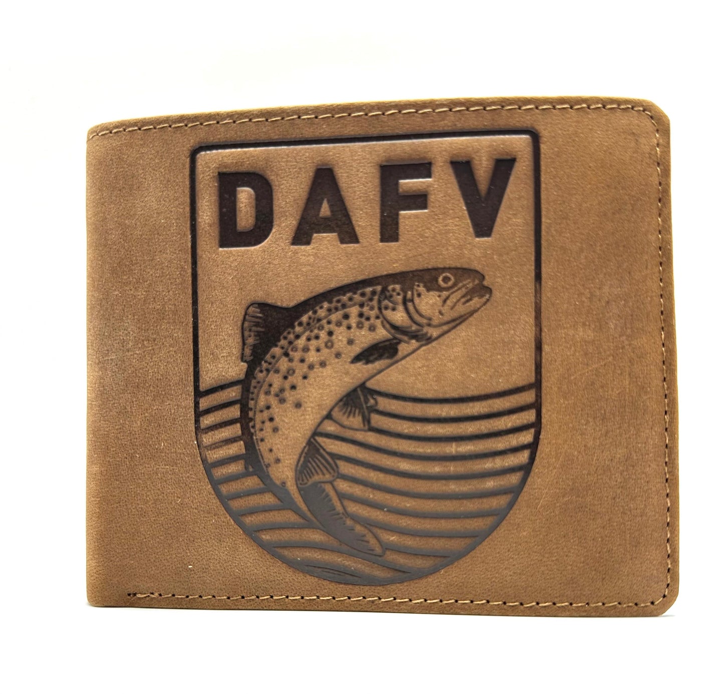 DAFV Portemonnaie mit DAFV-Wappen (Glattleder)