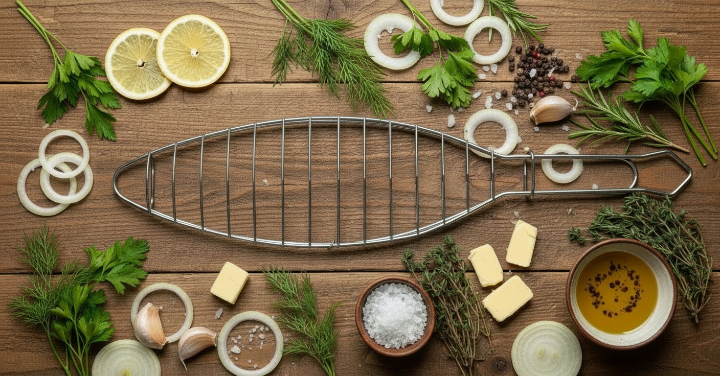 Fisch-Griller 30 - noch nie war das Grillen von Fisch einfacher!
