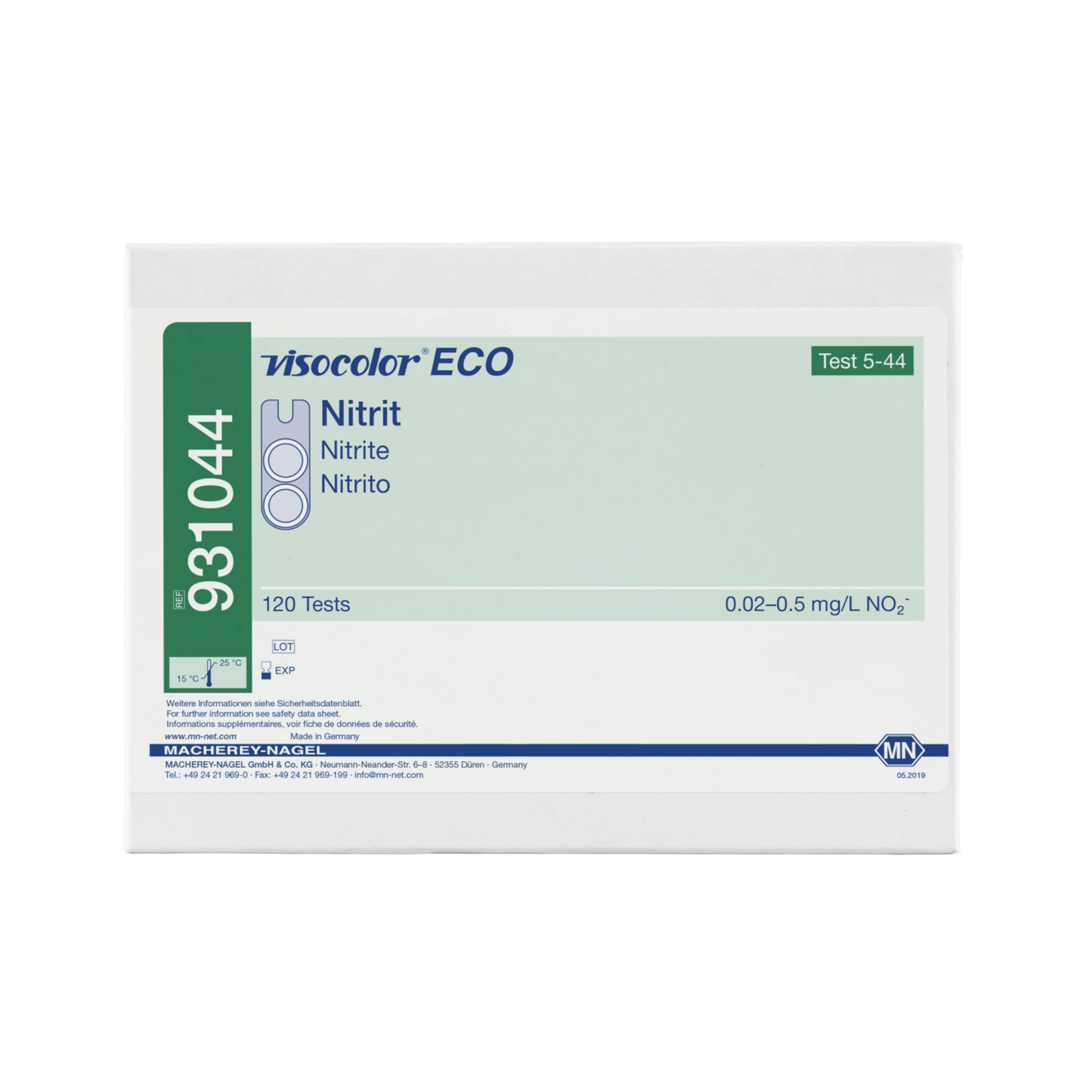 MACHEREY-NAGEL Kolorimetrischer Test VISOCOLOR ECO Nitrit (931044)
