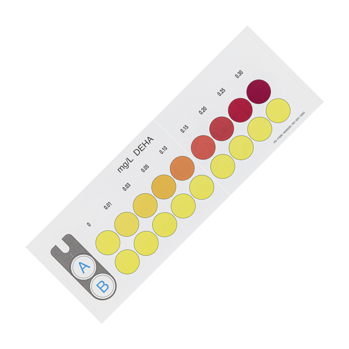 MACHEREY-NAGEL Farbvergleichskarte für VISOCOLOR ECO DEHA (931424)