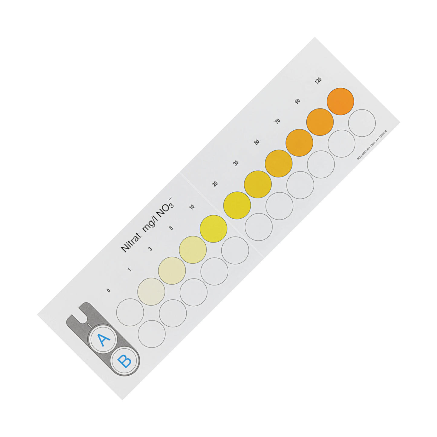 MACHEREY-NAGEL Farbvergleichskarte für VISOCOLOR ECO Nitrat (931441)
