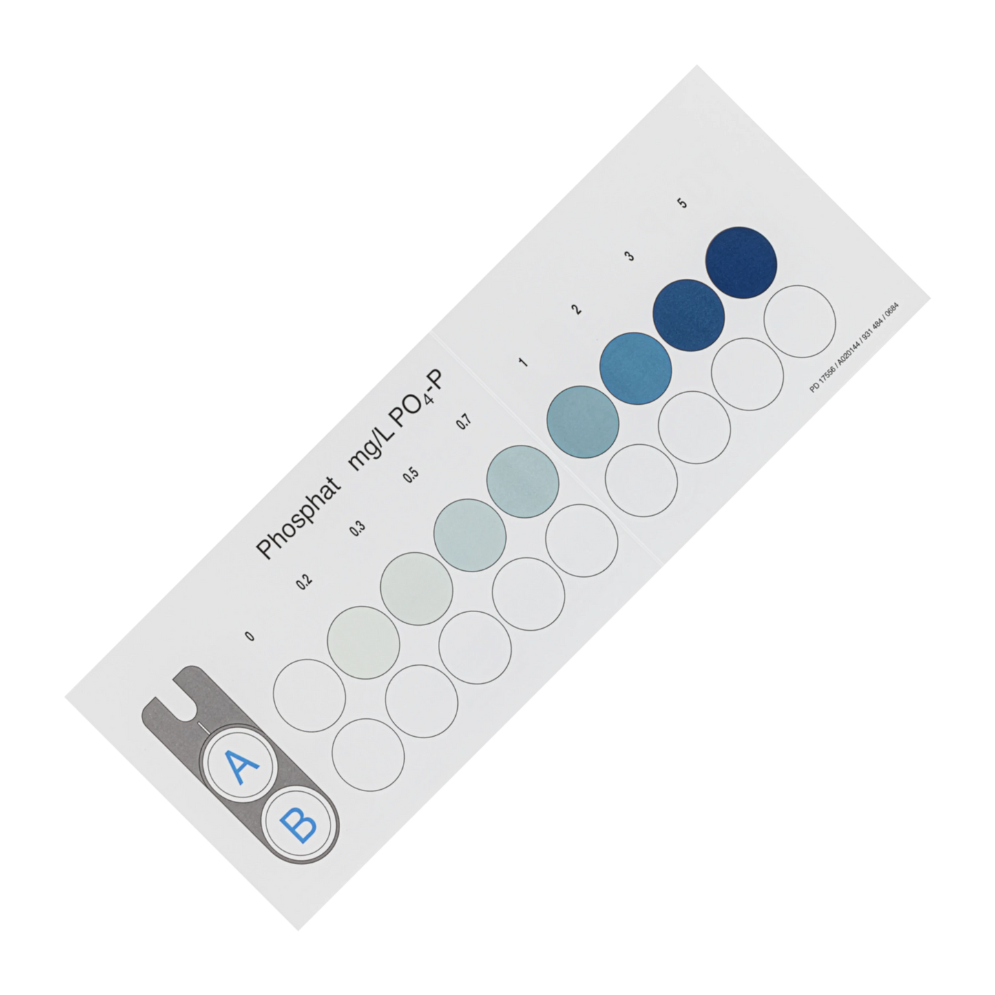 MACHEREY-NAGEL Farbvergleichskarte für VISOCOLOR ECO Phosphat (931484)
