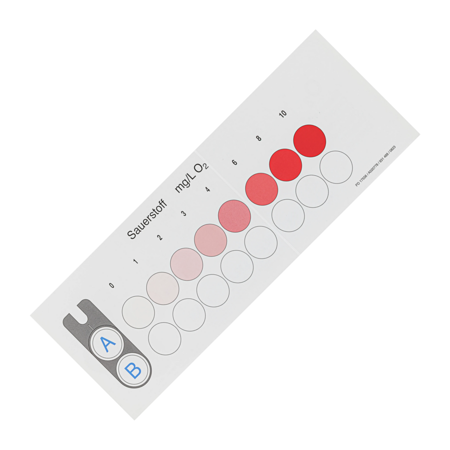 MACHEREY-NAGEL Farbvergleichskarte für VISOCOLOR ECO Sauerstoff (931488)