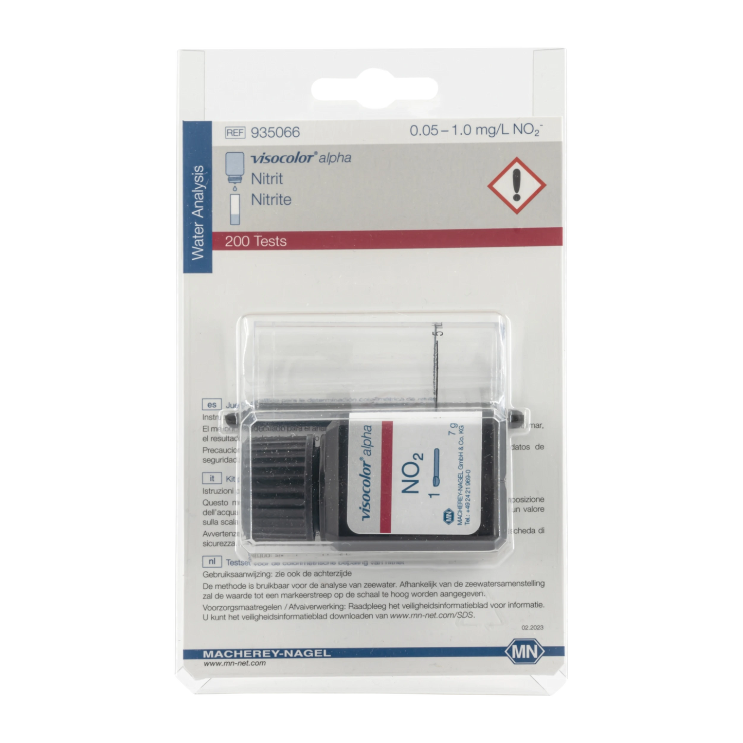 MACHEREY-NAGEL Kolorimetrischer Test VISOCOLOR alpha Nitrit (935066)