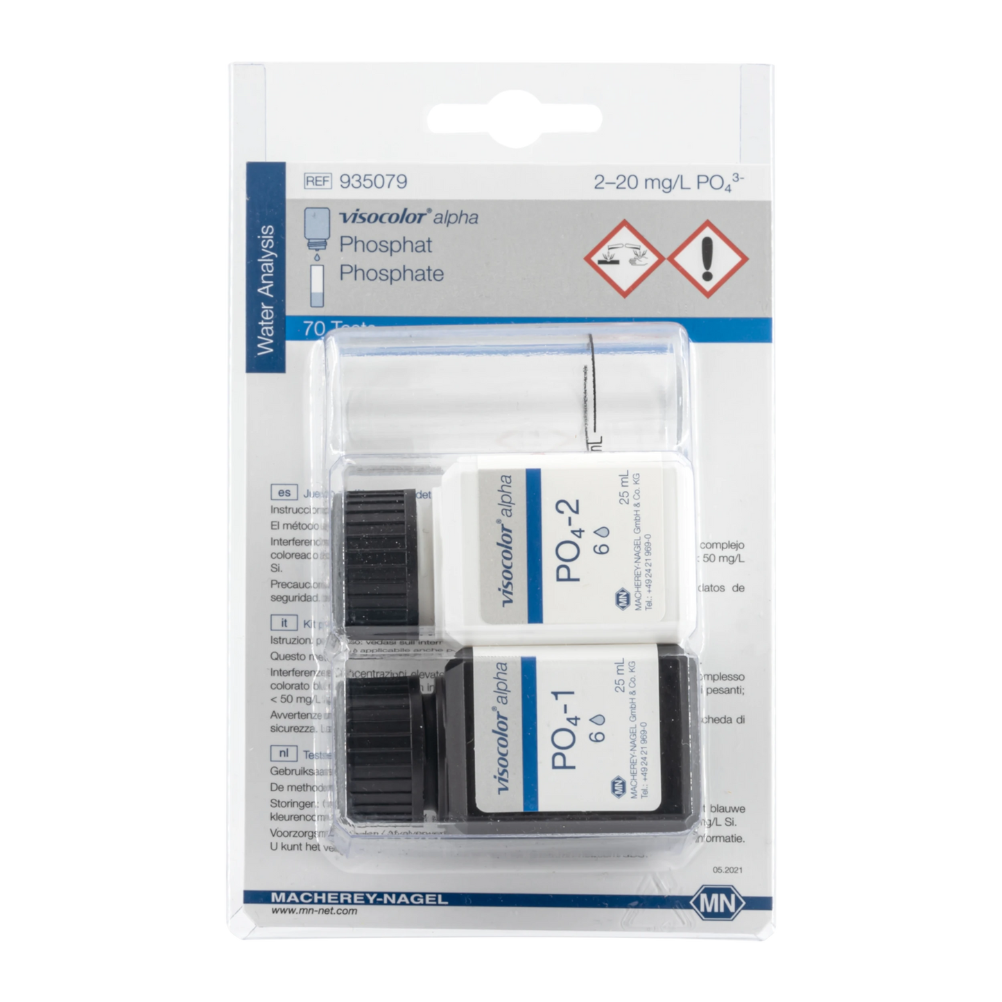 MACHEREY-NAGEL Kolorimetrischer Test VISOCOLOR alpha Phosphat (935079)
