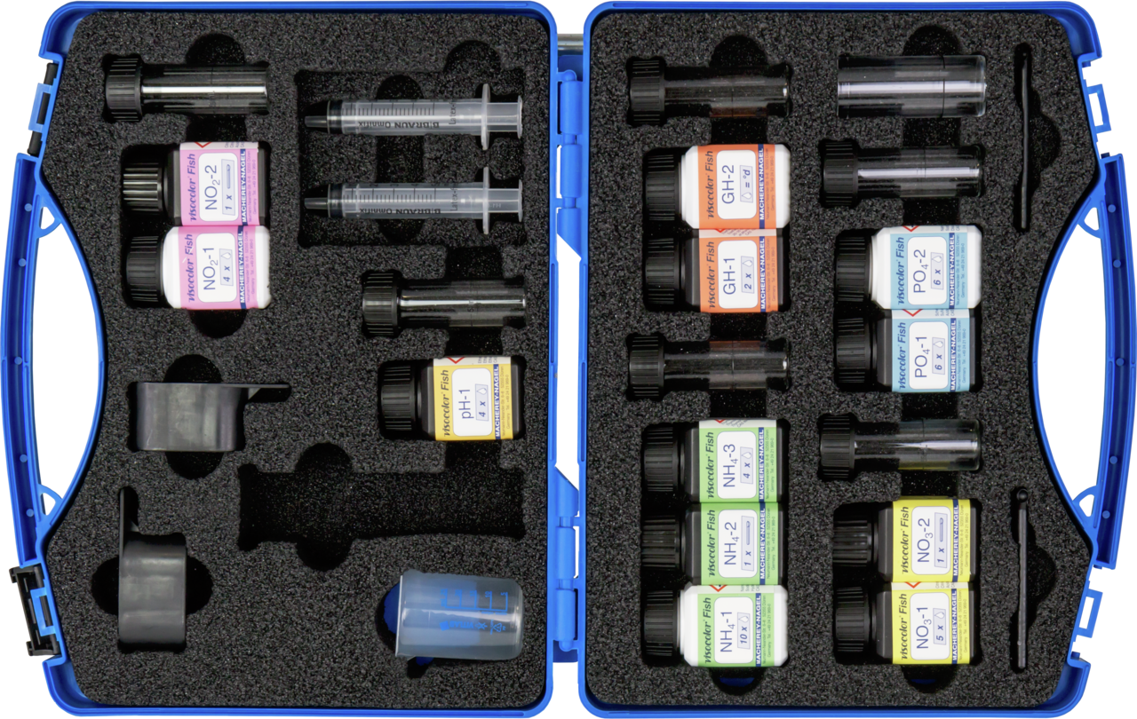 MACHEREY-NAGEL "VISOCOLOR Fish" Analysenkoffer für Fischereigewässer (933101)