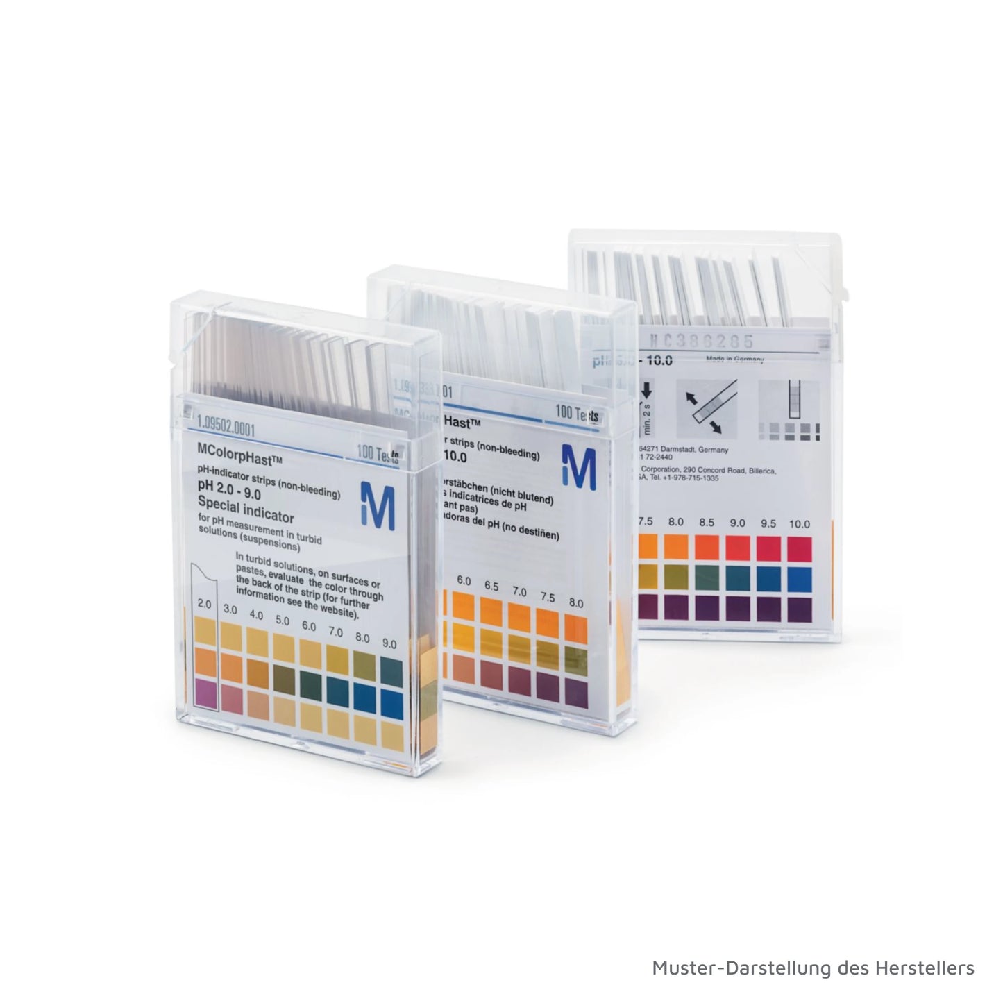 MERCK pH-Indikatorstäbchen Spezialindikator 0,0 - 2,5 (109540)