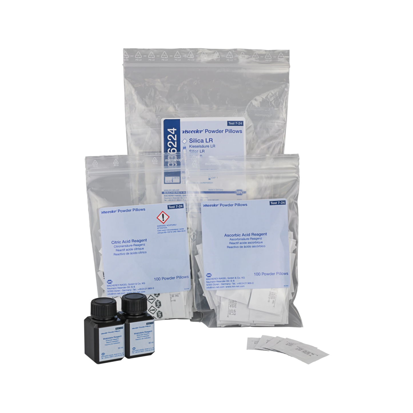 MACHEREY-NAGEL VISOCOLOR Powder Pillows Kieselsäure LR - 100 photometrische Teste (936224)