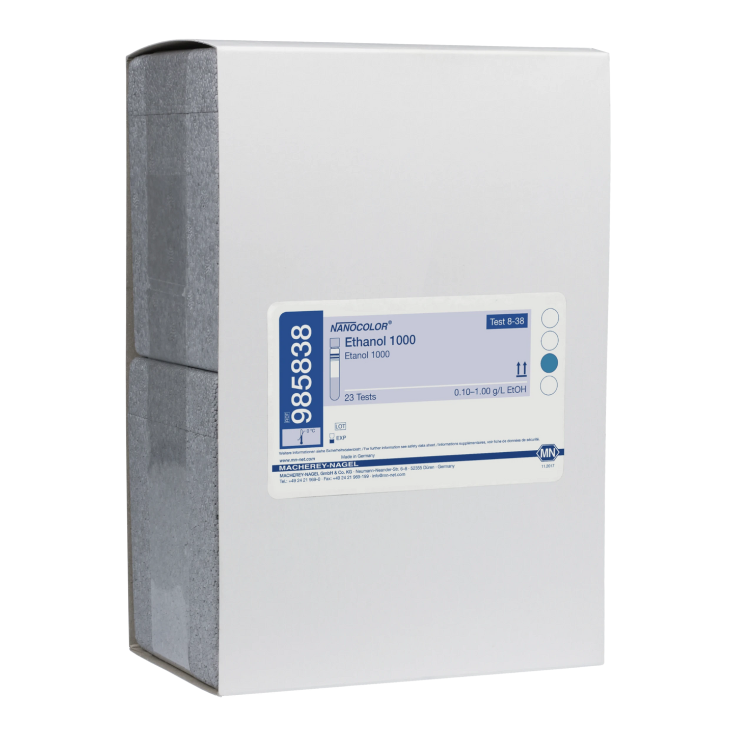 MACHEREY-NAGEL NANOCOLOR Rundküvettentest Ethanol 1000 (985838)