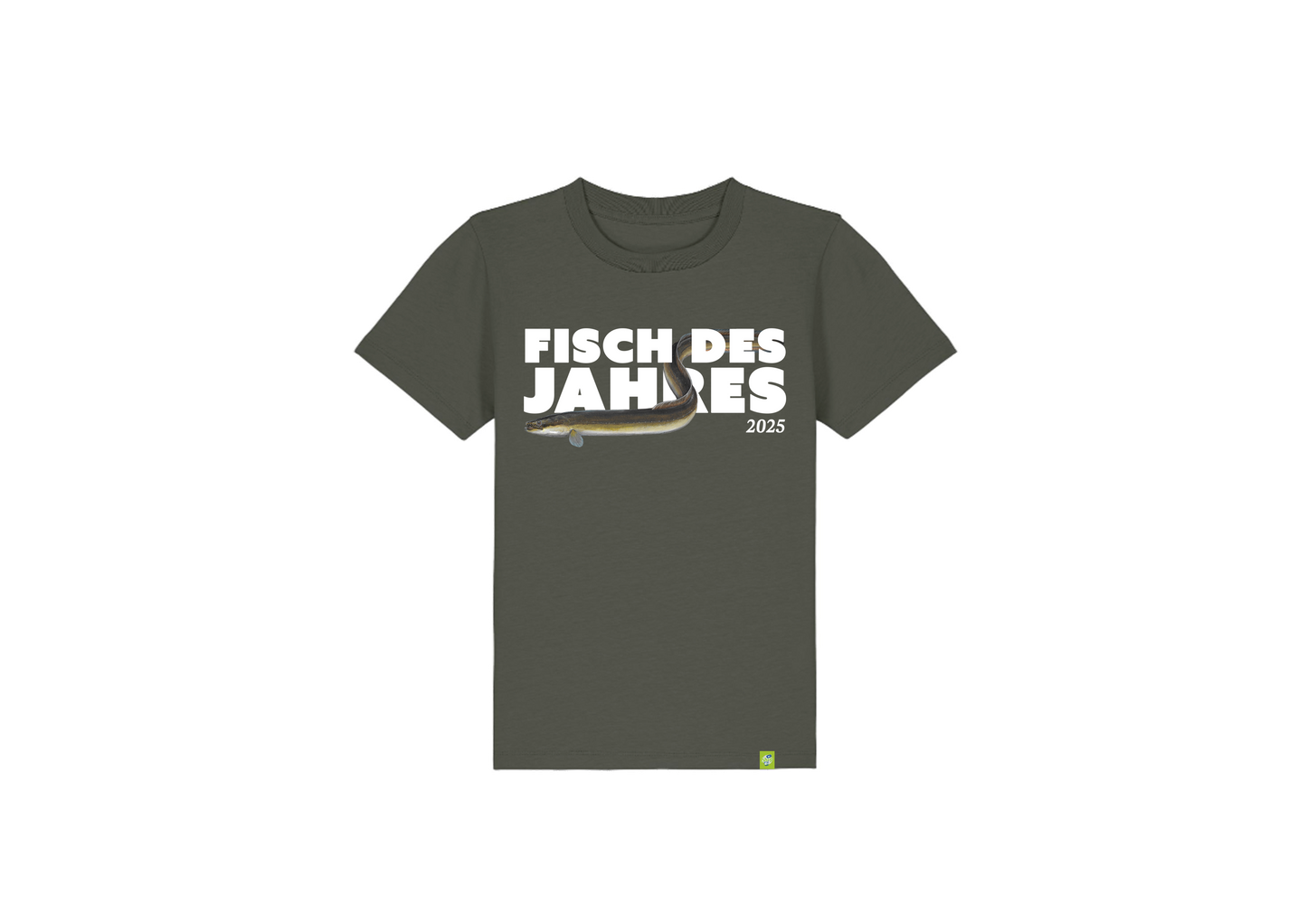 T-Shirt zum Fisch des Jahres 2025 Aal