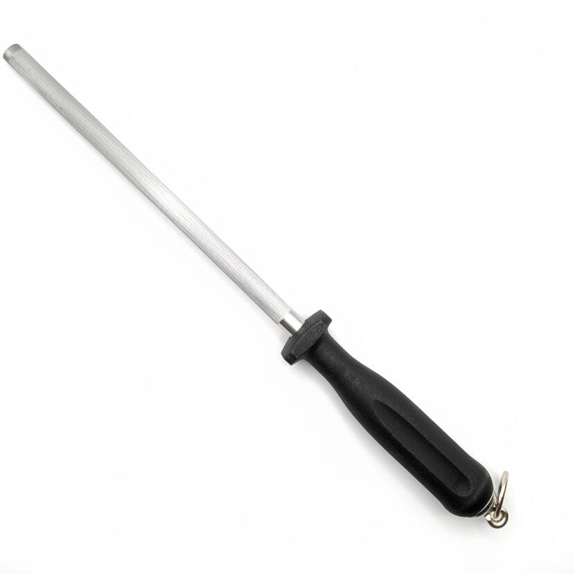 Mammut Wetzstahl mit Öse und Ring – Messerpflege für Angler und Fischverarbeitung.
