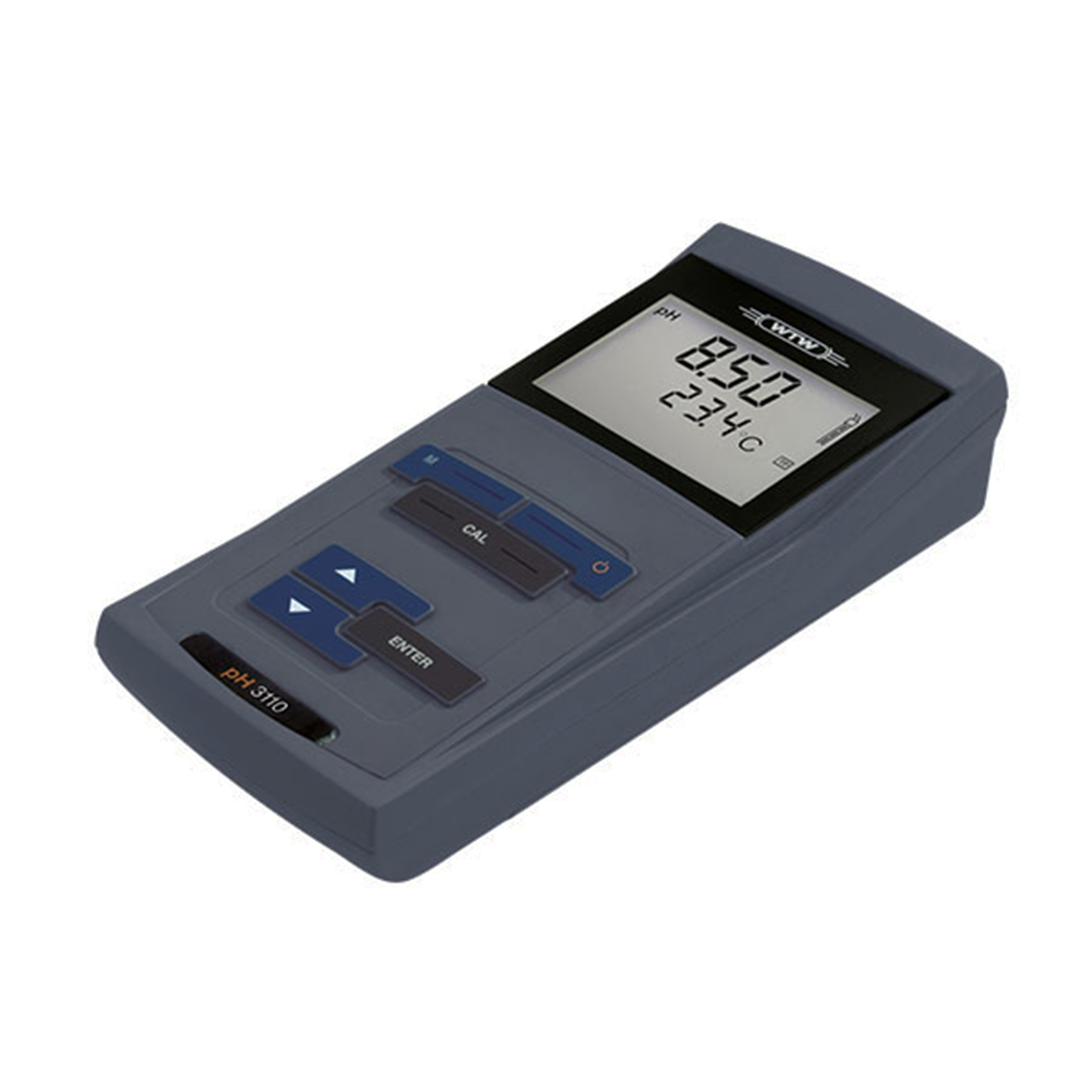 Hier handelt es sich um ein einfach medienbares, robustes Leitfähigkeits-Messgerät mit großem LCD-Display zur mobilen Routinemessung für 2- und 4-Pol-Zellen, Set mit TetraCon 325.