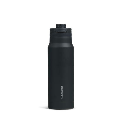 Dometic Chug Bottle Thermoskanne (dunkelgrau) – 1 l mit Fischmotiv | Exklusiv im DAFV.Shop