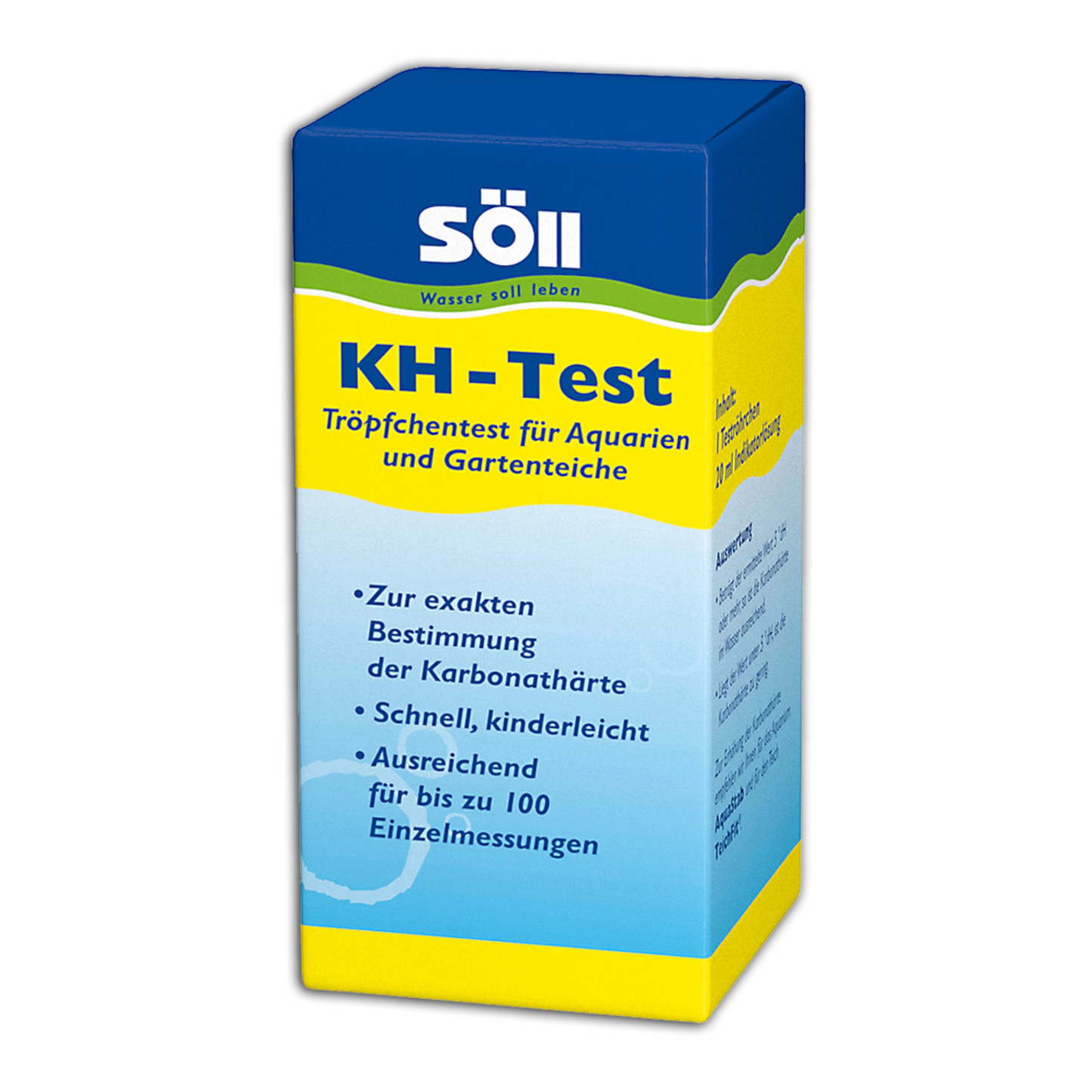 SÖLL KH-Test 20 ml; bis zu 100 Karbonhärte-Tests (81359)