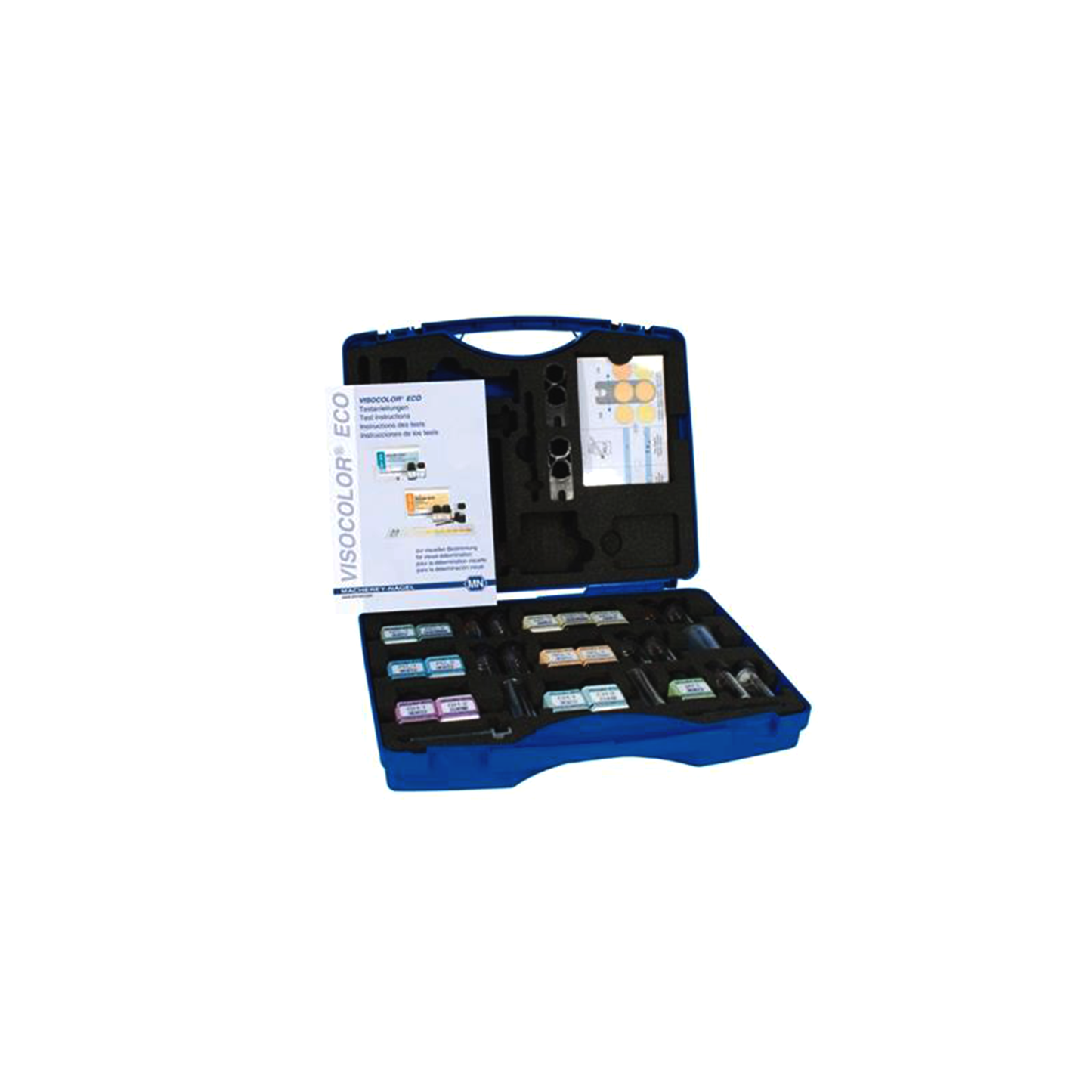 Klein und kompakt: der VISOCOLOR ECO Analysekoffer ermöglicht Angelvereinen die Gewässeranalyse.