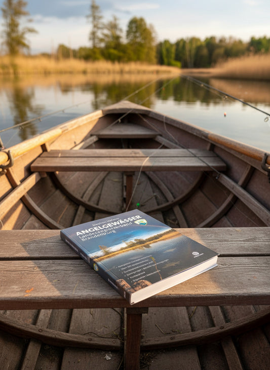 Der ideale Ratgeber für Angler in Berlin und Brandenburg ist dieses Buch über die Gewässer des LAV Brandenburg.