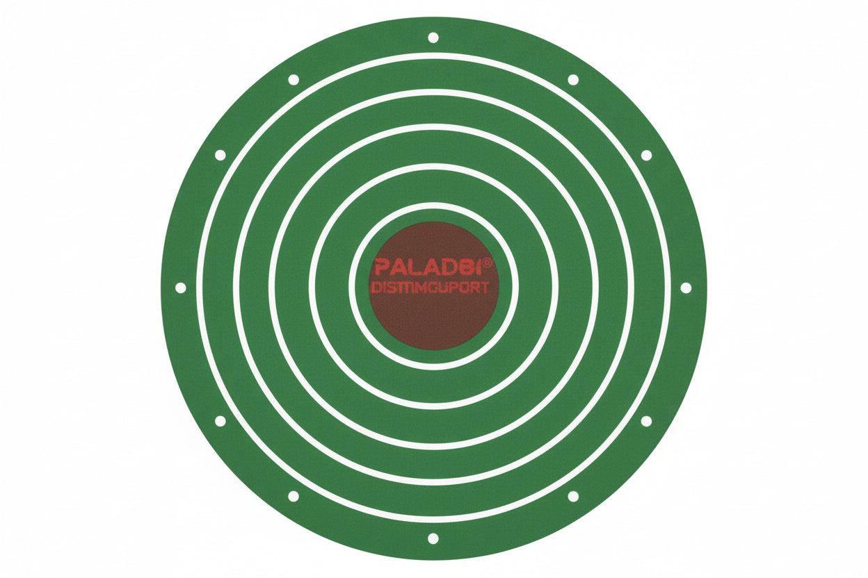 Grünes Arenbergtuch der Firma Paladin für den Castingsport mit den Maßen 340 cm x 340 cm