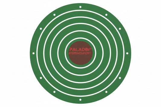 Grünes Arenbergtuch der Firma Paladin für den Castingsport mit den Maßen 340 cm x 340 cm