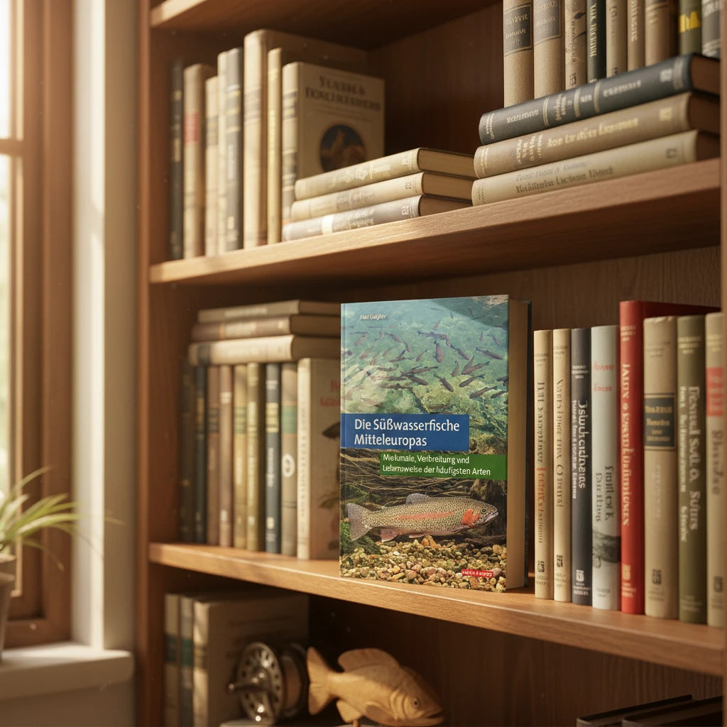 Das Buch die Süßwasserfische Mitteleuropas von Axel Gutjahr beinhaltet Merkmale, Verbreitung und Lebensweise der häufigsten Arten