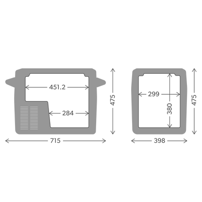 Dometic CFF 45 Kompressor-Kühlbox – 44 l