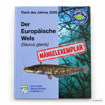 Mängelexemplar DAFV Heft „Fisch des Jahres 2026“ – Wels