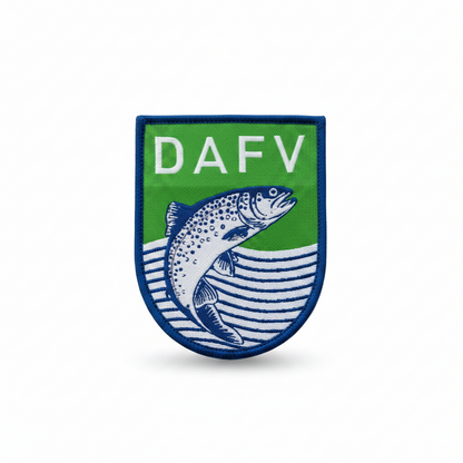 DAFV Logo – Gesticktes Stoffabzeichen (Offizielles Verbandsabzeichen)