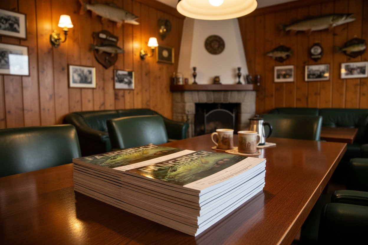 Mit dem Fangbuch des DAFV.Shop können Fänge dokumentiert werden.