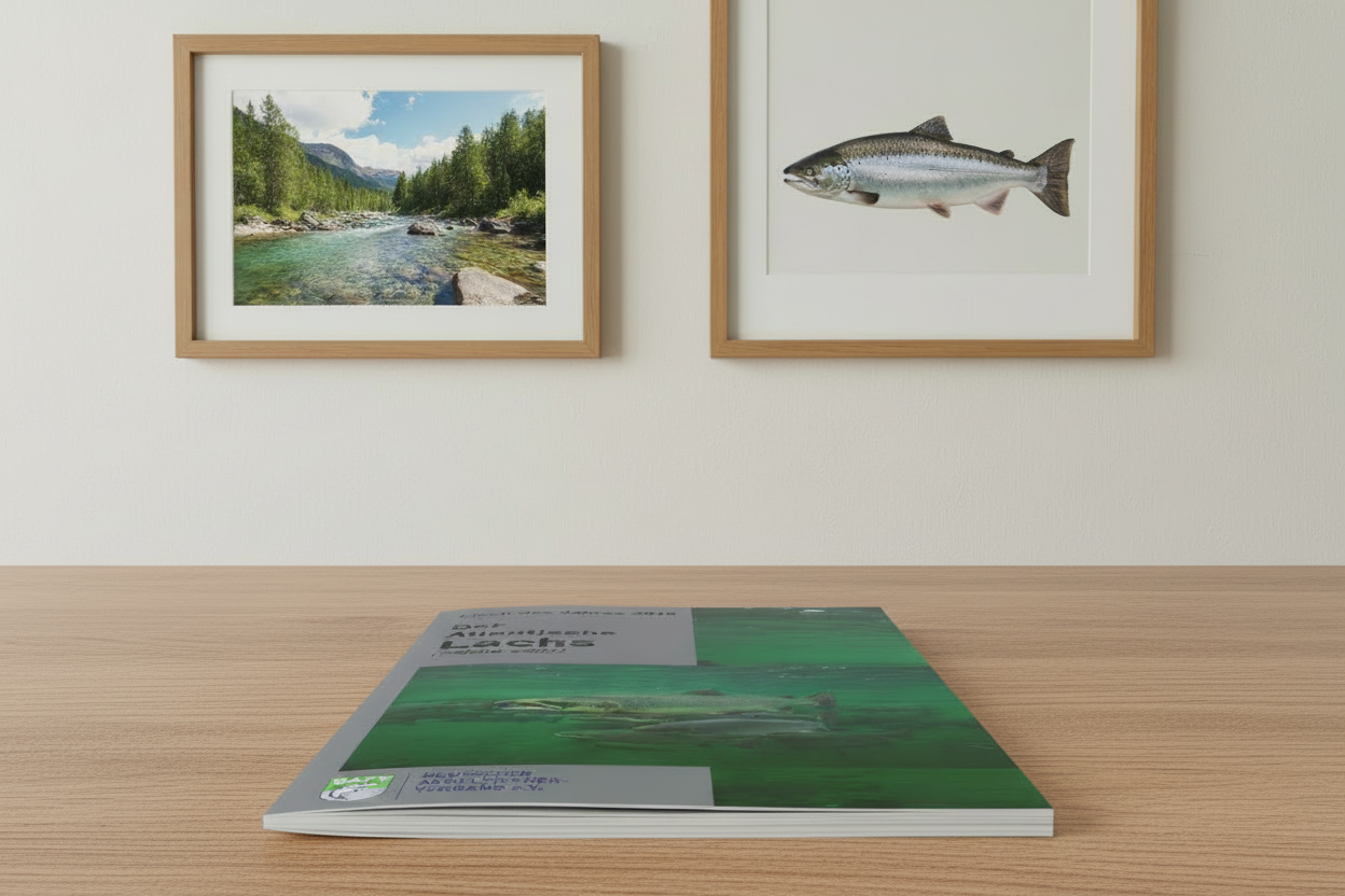 Der Lachs als Fisch des Jahres 2019: DAFV-Heft zu Biologie, Geschichte, Schutz, Wiederansiedlung sowie Spinn- und Fliegenfischen auf Lachs.