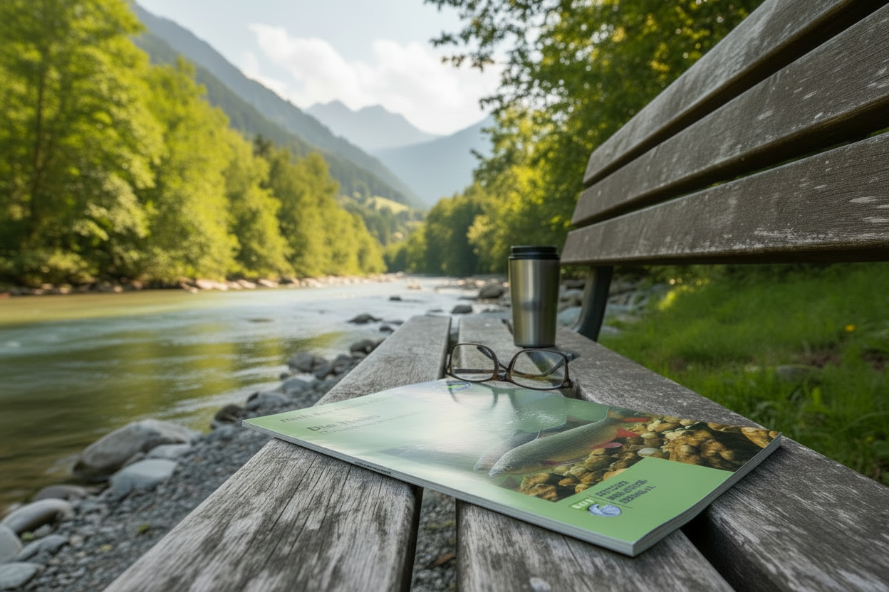 DAFV Heft Fisch des Jahres 2020 – die Nase (Chondrostoma nasus) ist ein Indikator für gesunde Flüsse.
