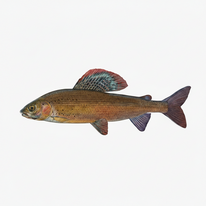 DAFV Konturenfisch „Äsche“ – ca. 80 cm