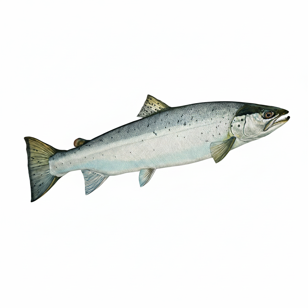 DAFV Konturenfisch „Meerforelle“ – ca. 100 cm