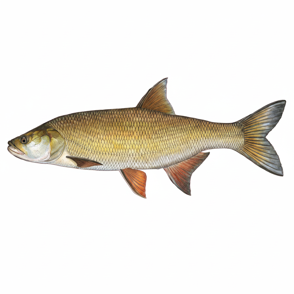 DAFV Konturenfisch „Rapfen“ – ca. 80 cm
