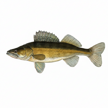 DAFV Konturenfisch „Zander“ – ca. 90,5 cm