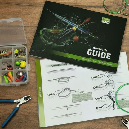 Der Montagen-Guide ist eine große Hilfe für Angler.