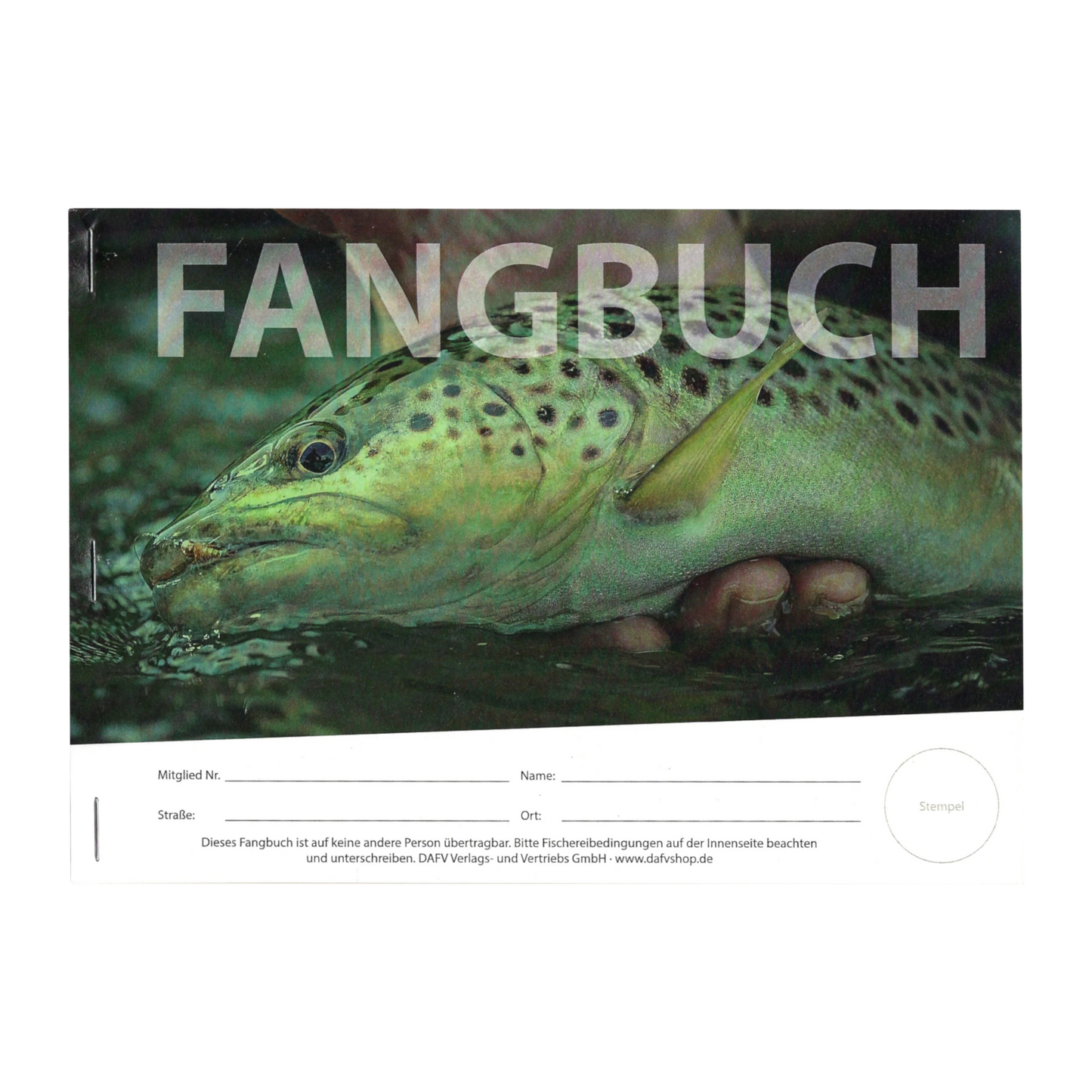 DAFV Fangbuch (Nachweis mit Durchschlagformular)