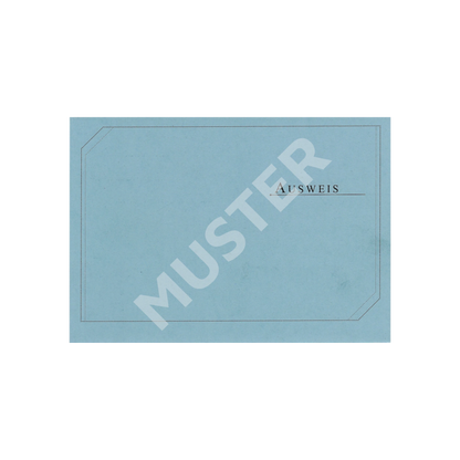 Der blaue DAFV-Ausweis ist für Vorstandsmitglieder sowie vom Vorstand beauftragte Personen bestimmt.