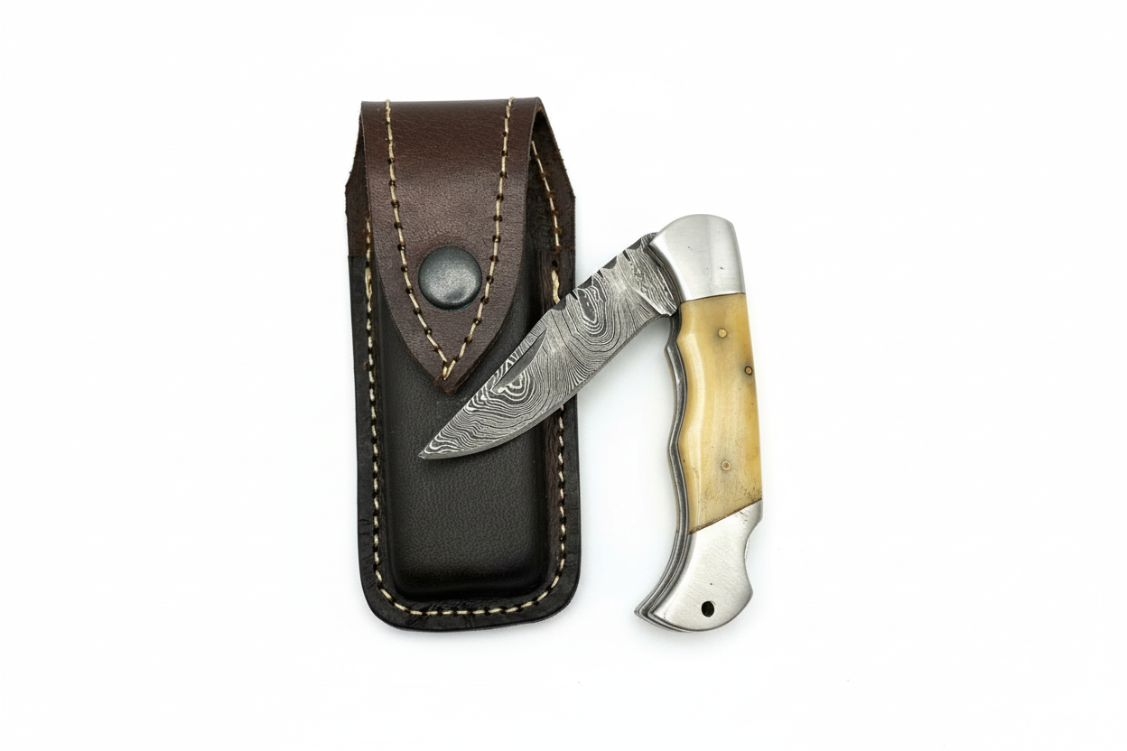 Formschön, zeitlos, elegant. Das Damast-Messer aus Frankreich.
