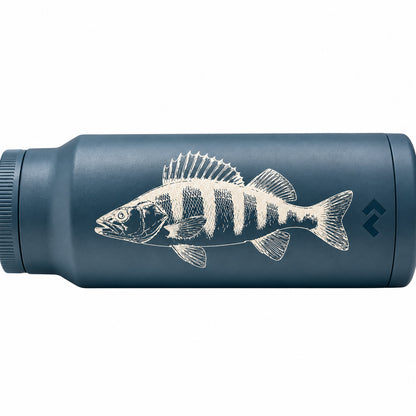 Dometic Chug Bottle Thermoflasche (ocean) – 1 l mit Fischmotiv | Exklusiv im DAFV.Shop
