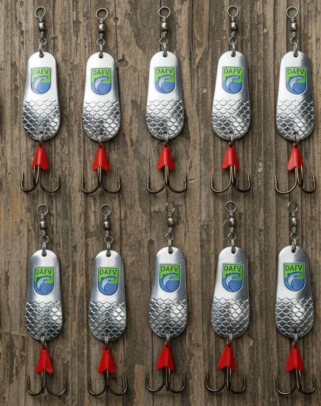 Effzett-Blinker günstig kaufen. Diese Blinker mit DAFV-Aufdruck gibt es im 10er Set besonders preiswert.