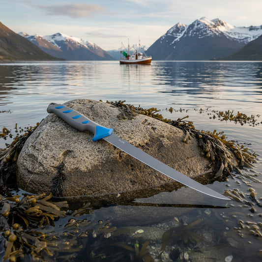 Das Filetiermesser Salt Water ist perfekt für die Norwegen-Angeltour.
