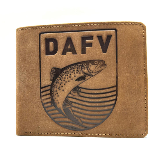 DAFV Portemonnaie mit DAFV-Wappen (Glattleder)