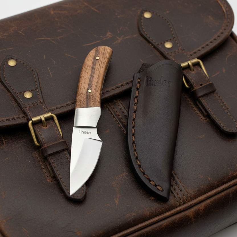 Vintage Messer 440205 Linder Solingen | Sammlerstück für Angler und Messerfreunde