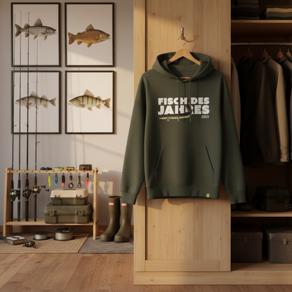 DAFV Hoodie mit Aal, Fisch des Jahres 2025