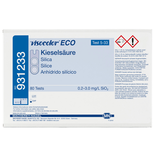 MACHEREY-NAGEL  Kolorimetrischer Test VISOCOLOR ECO Kieselsäure, Nachfüllpackung (931233)