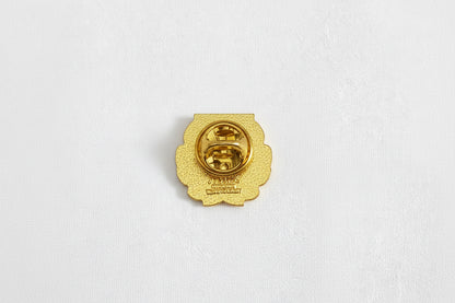 Anstecknadel für Angelverein und Landesanglerverband (Muster Gold)